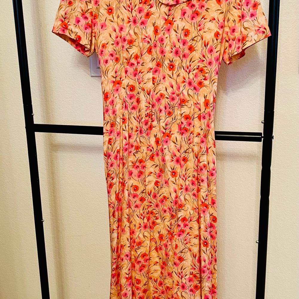 1980’s R&K Originals Floral Dress